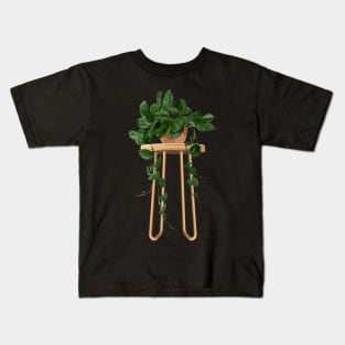 Philodendron Hederaceum Plant Kids T-Shirt